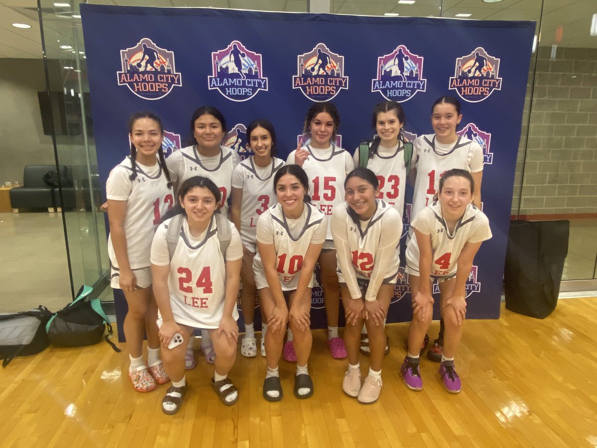 Lee Girls Basketball (@leevols_gbb) on Twitter photo Proud of our #Vols‼️
Went 2-1 overall against competitive teams. Thanks <a href="/ACH_GBB/">Alamo City Hoops GBB</a> for the opportunities to compete this fall.
#RunAsOne
<a href="/Rosie_Pastrano/">Rosanelly Pastrano</a> <a href="/debihernandez34/">debi hernandez</a> <a href="/sophialvarezz/">sophia alvarez</a> <a href="/Savannahjoy1105/">Savannah ramirez</a> <a href="/LilahYanover26/">Lilah Yanover</a> <a href="/nenaalvarado_11/">Nena Alvarado</a> @dcabrera2540 <a href="/audreyv0007/">Audrey Villarreal</a> <a href="/VasquezKaelynn/">Kaelynn Vasquez</a> Proud of our #Vols‼️
Went 2-1 overall against competitive teams. Thanks <a href="/ACH_GBB/">Alamo City Hoops GBB</a> for the opportunities to compete this fall.
#RunAsOne
<a href="/Rosie_Pastrano/">Rosanelly Pastrano</a> <a href="/debihernandez34/">debi hernandez</a> <a href="/sophialvarezz/">sophia alvarez</a> <a href="/Savannahjoy1105/">Savannah ramirez</a> <a href="/LilahYanover26/">Lilah Yanover</a> <a href="/nenaalvarado_11/">Nena Alvarado</a> @dcabrera2540 <a href="/audreyv0007/">Audrey Villarreal</a> <a href="/VasquezKaelynn/">Kaelynn Vasquez</a>