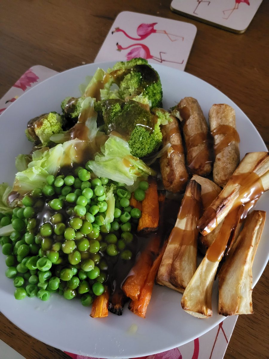 Lunch 😋... #vegan #SUNDAYROAST