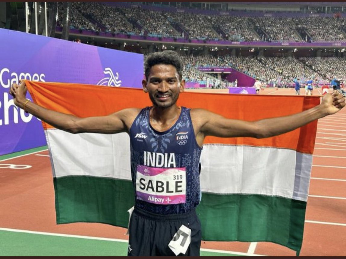 Heartiest congratulations to Subedar #AvinashSable for clinching a #Gold and Creating New Asian Record in 3000m Steeplechase.

Jai Hind 🇮🇳

#IndianArmy #AsianGames2023 #IndiaAtAsianGames