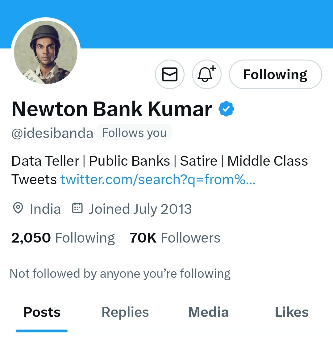 PkSuperDuper's tweet photo. कल सुबह 10 बजे तक तो DM पर बात हुई थी @idesibanda न्यूटन जी से शाम को 7 बजे #5DaysBanking पर ट्रेंड चलाने के लिए, फिर शाम को एक भी ट्वीट नही आया तो लगा शायद क्लोजिंग की वजह से busy होंगे, आज पता लगा कि ID ही सस्पेंड हो गई है...
@elonmusk pl restore the ID of our Hero... https://t.co/wZkdeRDWWV