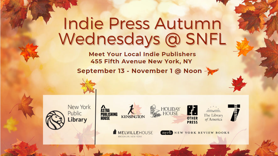 otherpress's tweet photo. THIS Wednesday at New York Public Library! https://t.co/h6ICjjekhG