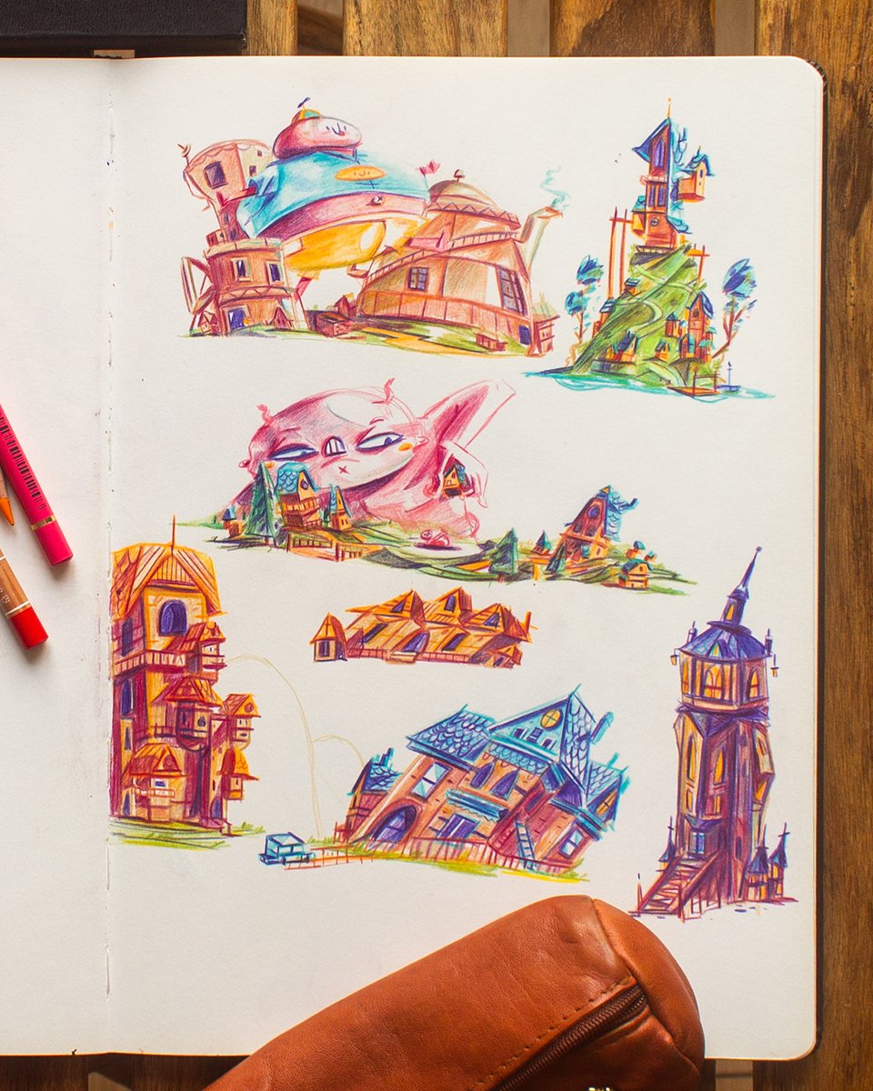 the_nayled's tweet photo. 2 pages avec des dessins plus petits pour un max de contenu, c'est pour toi, petit scrolleur fou au point de se péter la rétine !
#draw #architecture #houses #landscape #coloredpencil #artwork #traditionnalart
#research #photography https://t.co/yXJSiHbhdT