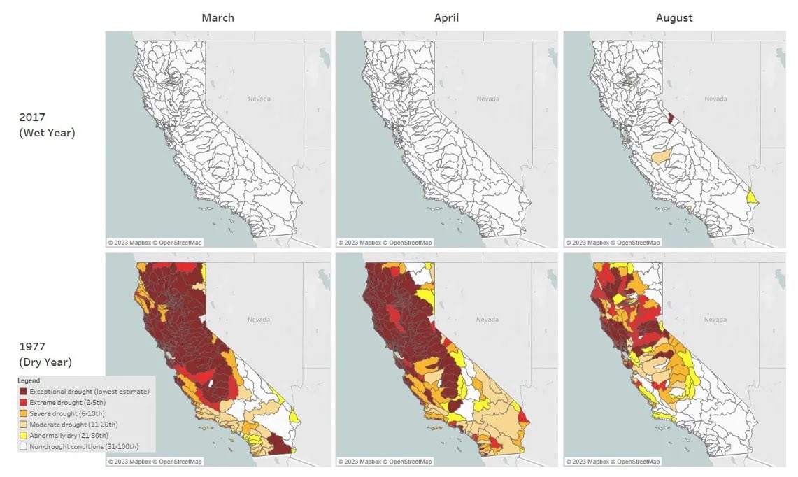 “The myth of normal river flow: Drought, floods, and management of California’s rivers,” by Julie Zimmerman, Jennifer Carah, Kirk Klausmeyer, Bronwen Stanford, Monty Schmitt, Mia Van Docto, Mary Ann King, &amp; Matt Clifford. californiawaterblog.com/2023/10/01/the… #CAwater