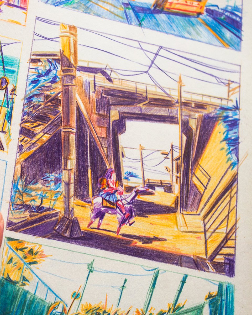 the_nayled's tweet photo. Vous venez de tomber sur un best of de décors réalisés l'année passé, ceci n'est pas de l'AI je vous jure!

#artistoninstgram #japan #landscape #coloredpencil #sea #traditionnalart
#street #photography #MadeWithFaberCastell https://t.co/4fbSt1e4Za