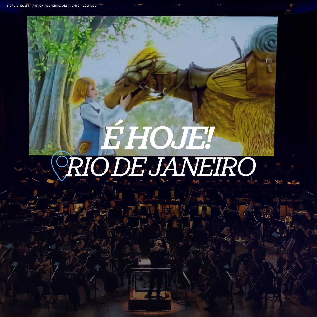 O momento tão esperado chegou: Distant Worlds: music from FINAL FANTASY acontece hoje no Rio de Janeiro!

Se preparem para viver momentos inesquecíveis nessa jornada através das músicas mais icônicas e emocionantes de toda a franquia FINAL FANTASY, incluindo Liberi Fatali, Not