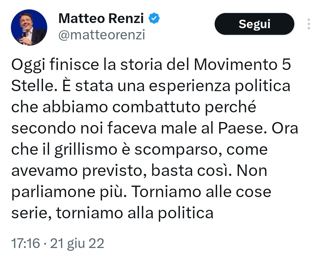 Per ricordarti che da quando sei in politica le hai sbagliate tutte
Anche in #SlovakiaElections non ci hai capito nulla e per di più vince uno che di cognome fa #Fico 
Sei scandaloso #RenziFaiSchifoForever