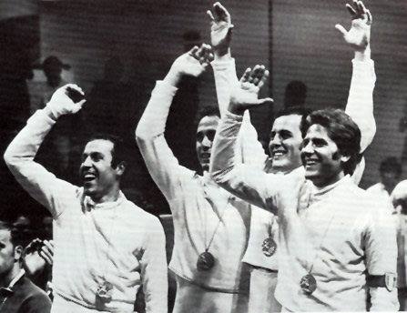 Coninews's tweet photo. 🥳🎂 Buon compleanno a Rolando Rigoli, schermidore medaglia d’oro ai Giochi Olimpici di #Monaco1972 e d’argento a Città del #Messico1968 nella sciabola a squadre! 🤺🥇🥈
#3ottobre #HappyBday @Federscherma https://t.co/sk3a9eJKpH