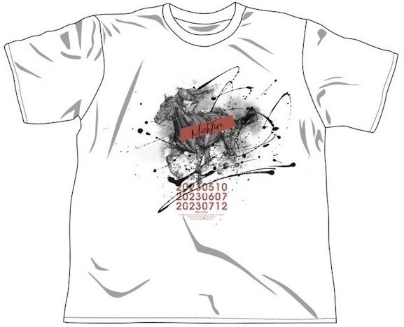 ミックファイア3冠記念Tシャツ! 