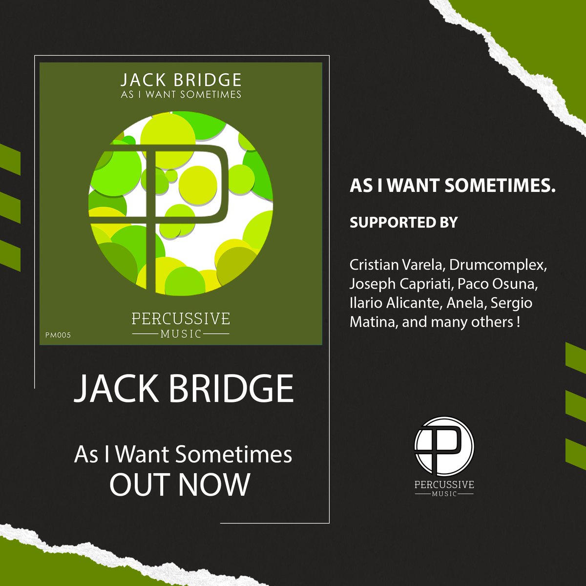 JackBridgeMusic's tweet photo. Reviews and support for my latest release « As I Want Sometimes ».

BUY HERE: https://t.co/RNfyvSUXT4

STREAM HERE: https://t.co/qrQ0Rp4ZdI
Available on all streaming platforms.

Thank you for your support and playing my music 🖤

Keep Techno Music Loud https://t.co/wekwe3hDYd