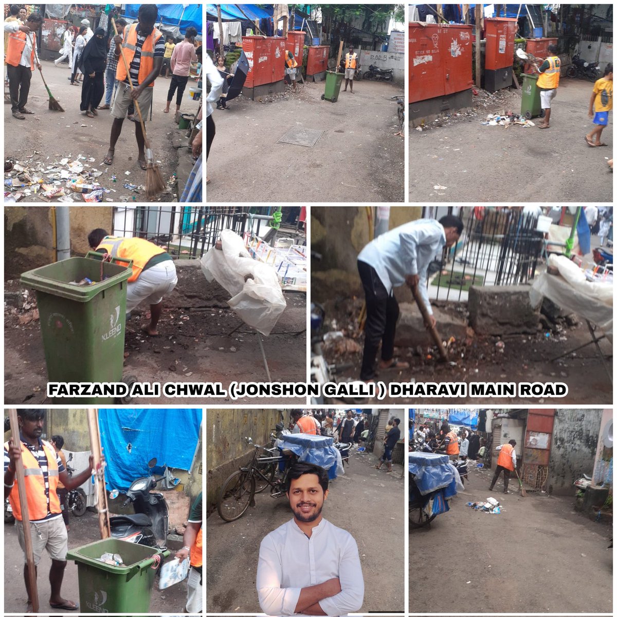 ataulkhan09's tweet image. ASW-W01211🚧 

*As Requested By Resident Of Farzand Ali Chwal (Johnson Galli) Dharavi Main Road Mumbai-17 

✅ Sweeping 🧹 Done Within An Hour.

#Ataul4u #Ataul #Dharavi #KaamBoltaHain 
#Clean #CleanDharavi #street #BMC #cleaning 
#AtaulKhan #AtaulSocialWorker #mumbai