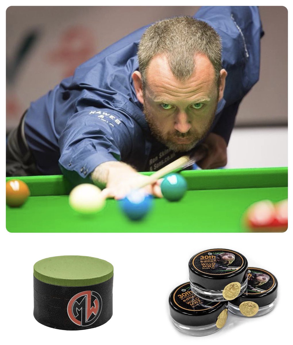 Unless you experience it for yourself it’s hard to explain the product Joy, #final all the best to @markwil147 from all at Legend’s Tips. @Snookerlegends the best hardest tips in the game