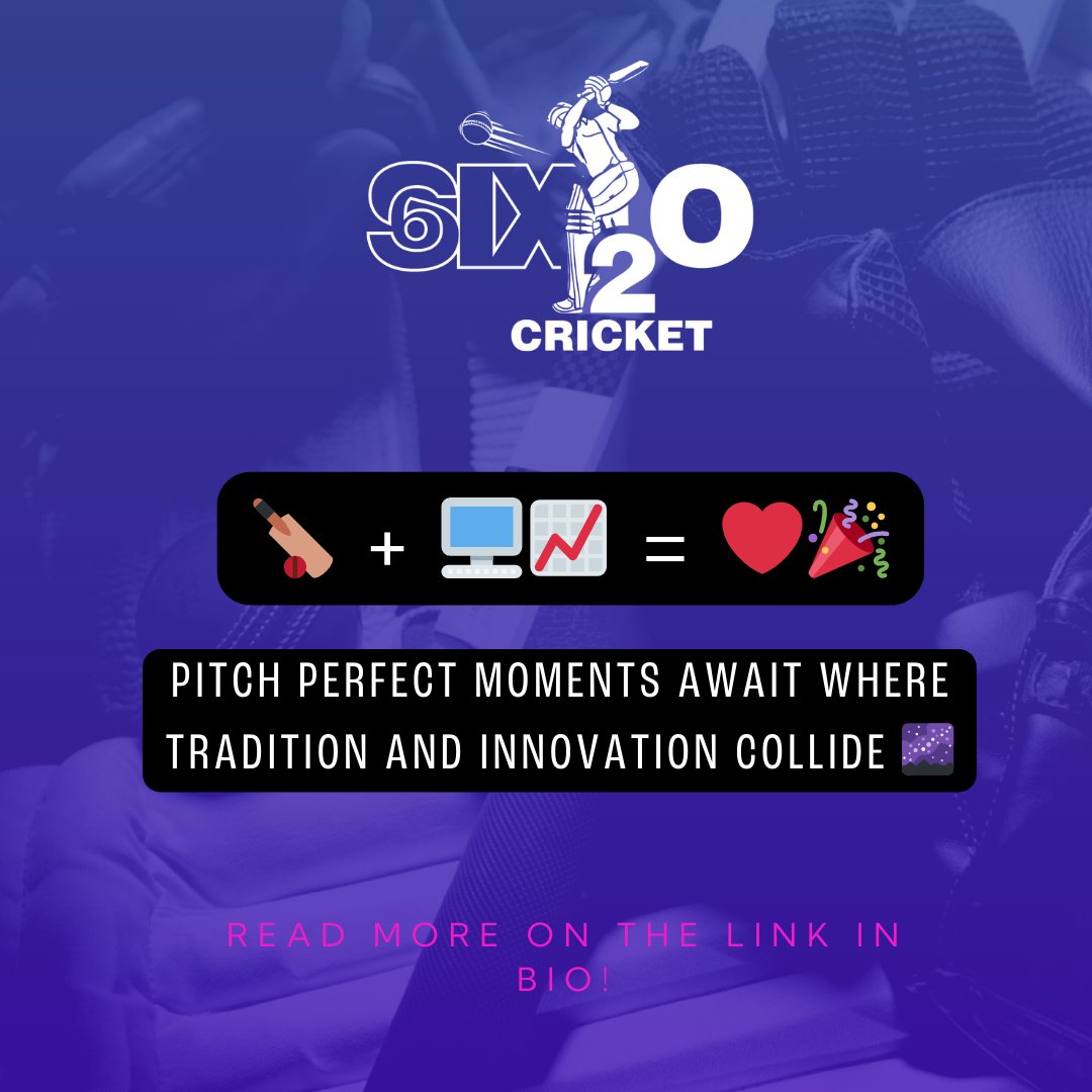 Six2O_India's tweet photo. Revolutionizing #cricket at the ultimate #entertainment destination!

Check out the link to read more: https://t.co/vRMzdHexyi

#Six2OCricket #India #Tech #Innovation #FutureOfCricket https://t.co/az2BzOcSRK