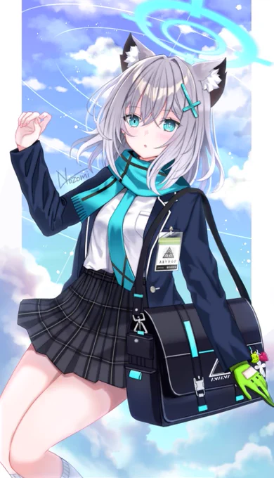 【1日目】   砂狼シロコ  #1ヶ月チャレンジ #ブルアカ
