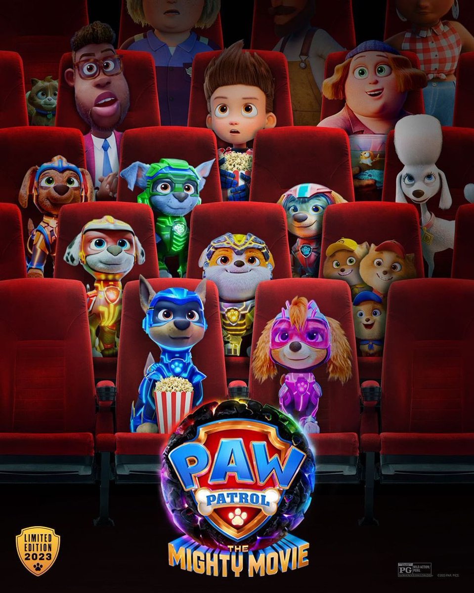 Cinema_News007's tweet photo. #ู
ุชุฏุงูู
ูููู
"PAW PATROL: THE MIGHTY MOVIE" ูุญูู ุชูููู
ูุง ู
ุฑุชูุนูุง ู
ู ุงูุฌู
ููุฑ ุนูู Rotten Tomatoes!
ูู ุฃูุช ู
ุชุญู
ุณุ
#PAWPATROL #Movie #RottenTomatoes #AudienceScore #News https://t.co/5pooZMrY7c