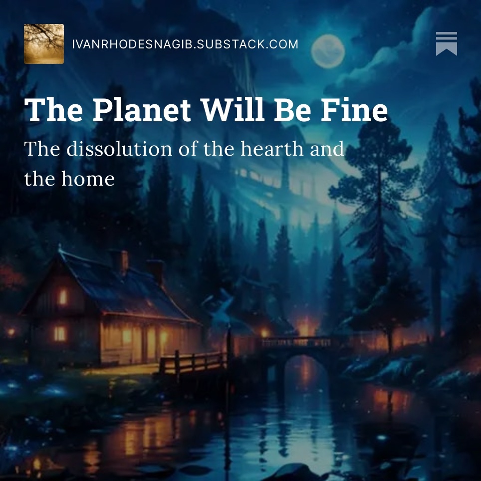 ivan_nagib's tweet photo. The Planet Will Be Fine. 
My new essay from Substack☘️🖋️😁
https://t.co/HbHF6j3zOv https://t.co/2aIuKDghBr
