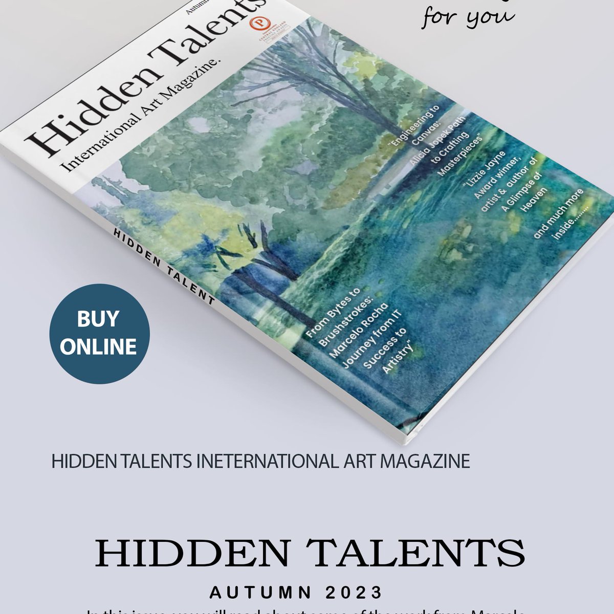 Arches_Project's tweet photo. The Latest issue of Hidden Talents art magazine is available Online today
🌐 Explore our current magazine here:   https://t.co/8nPKK7MhkX
Interested in being featured ? 
• Worldwide distribution on  Issuu publishing platform
Message us for further details https://t.co/21fR3H8xlS