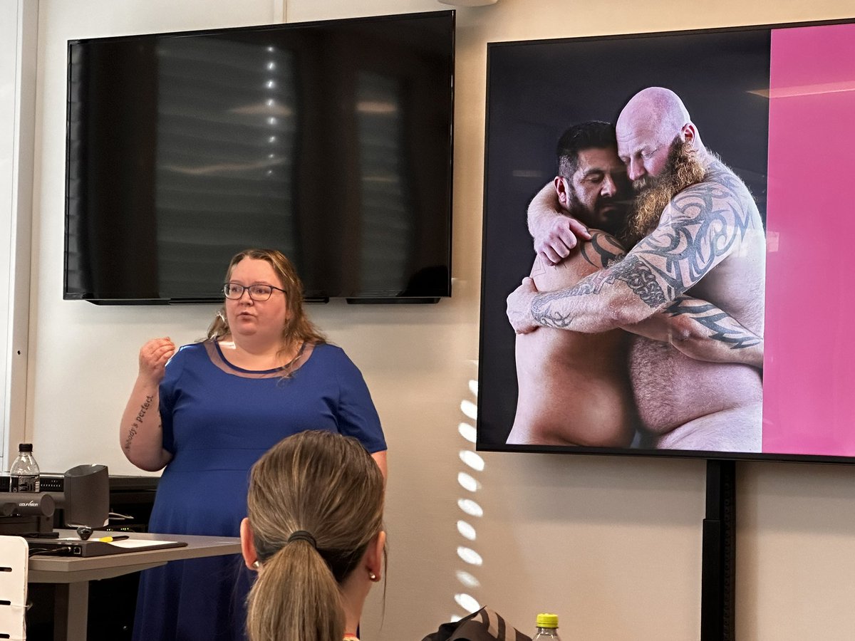 Mere #NACS og fra #DACS egne rækker <a href="/AudJektvik/">Aud Jektvik</a>, studerende på vores Counselor hold 
This presentation will be based on is basen on work with the book "No more cake for you", a book about weight stigma in the healthcare system