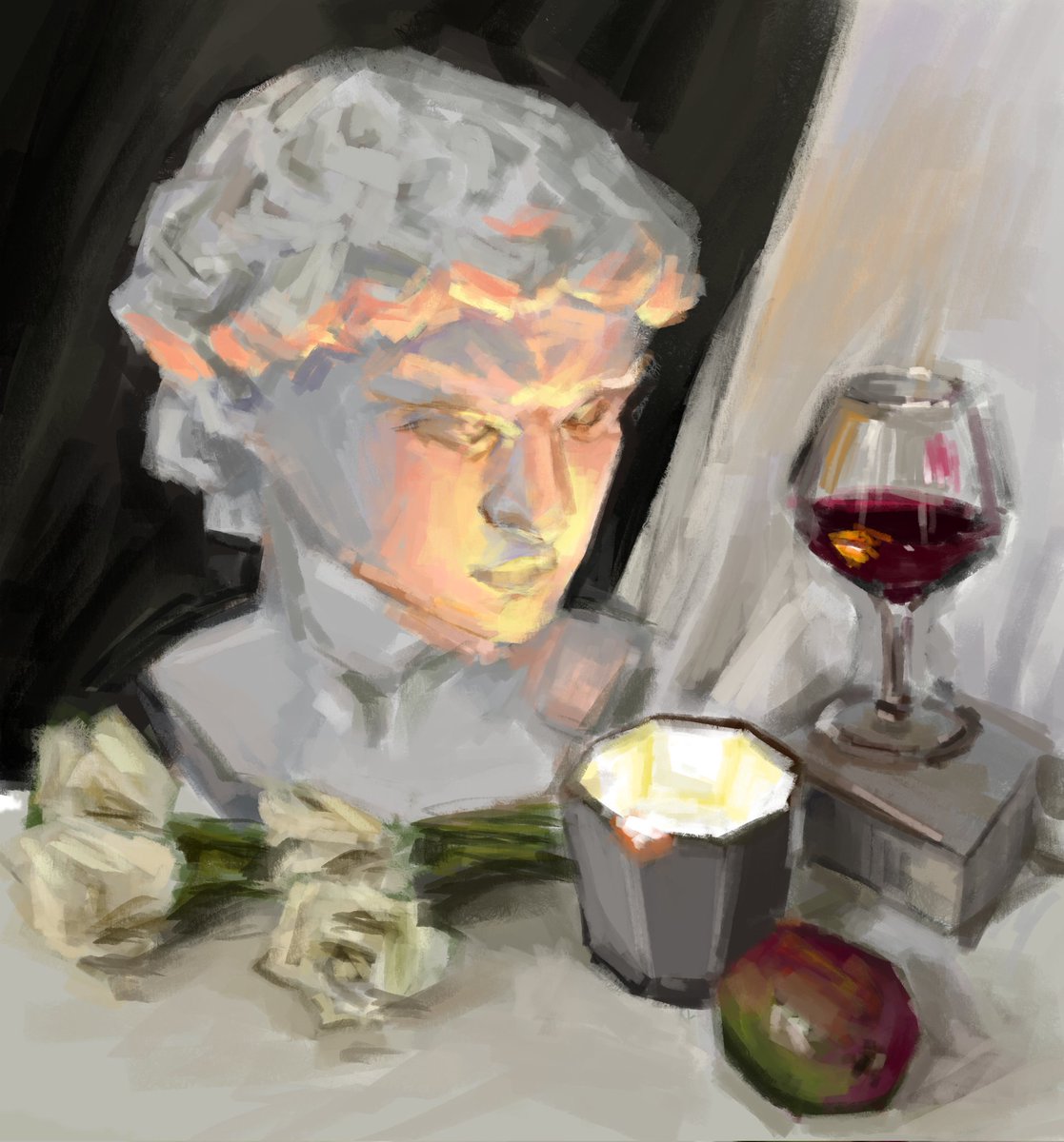 brudraws's tweet photo. Still life studies https://t.co/x504qFFgKQ