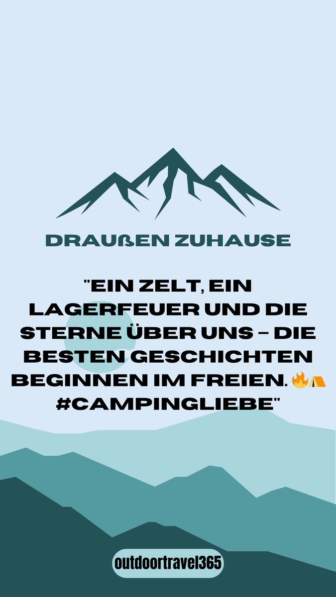 Einen schönen sonnigen 1. Oktober Sonntag. #OutdoorAbenteuer #NaturErkunden #Reisezeit #Fernweh #NaturLiebhaber #CampingLeben #OutdoorKochen #NaturEntdecken #OutdoorSpaß #StadtFlucht #CampingStimmung #Erholungpur #Bergzauber #outdoortravel365 Bildquelle: Erstellt mit Canva