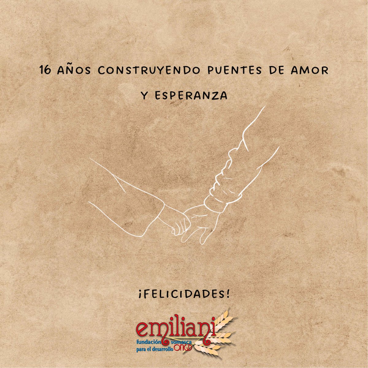OngdEmiliani's tweet photo. Hoy celebramos con alegría 16 años de dedicación y amor en nuestra labor. Cada día es un nuevo paso hacia un mundo mejor. ¡Gracias a todos los que han sido parte de este viaje de esperanza y solidaridad! 🎉🌍❤️ #16AñosDeCompromiso #FundaciónSomascaEmiliani #PadresSomascos https://t.co/8zqYhW5nI7