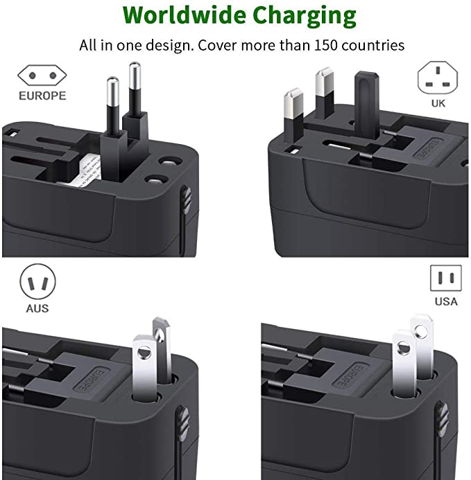 NikithaViews's tweet photo. PREMIUM DEALS 24/7:
https://t.co/WBa2FdRkhX

88% off
Universal Travel Adapter, International All in One Worldwide Travel Adapter and Wall Charger with USB Ports with Multi Type Power Outlet USB 2.1A,100-250 Voltage Travel Charger (Black) @587 https://t.co/7Er65AXj9A