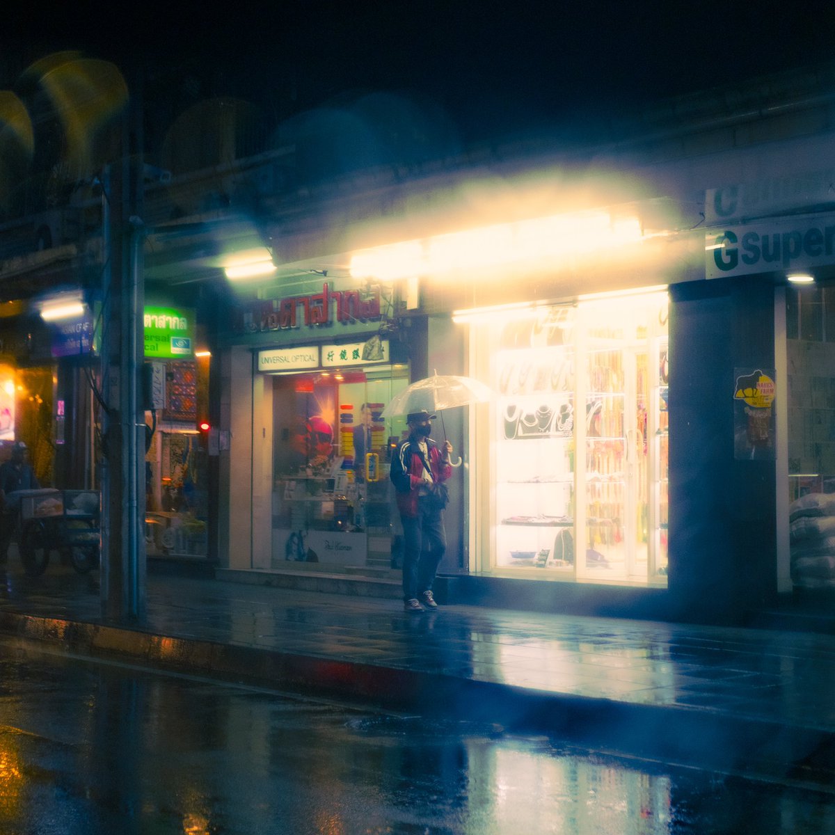 พอเลิกงานหกโมง-ทุ่มนึง ชีวิตการถ่ายรูปช่วงนี้ก็มีแต่ตอนนั่งรถกลับบ้านใต้ฝนราชการตลอด