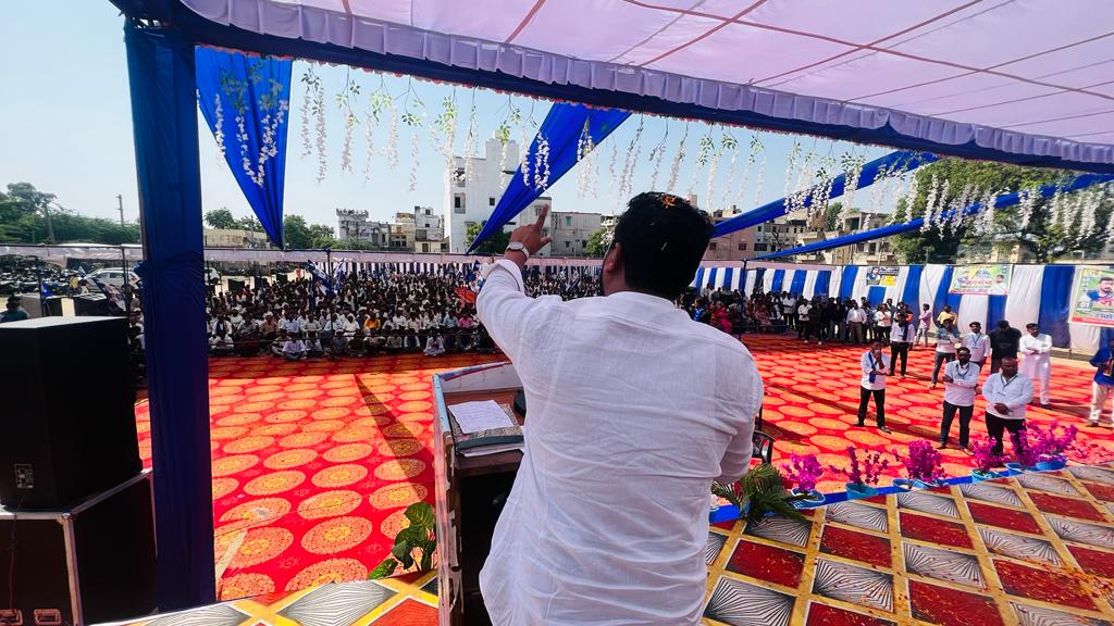 BhimArmyChief's tweet photo. फुलेरा विधानसभा (जयपुर ग्रामीण) मे��� आज "संविधान बचाओं यात्रा"। https://t.co/TOEQ56j2Qg
