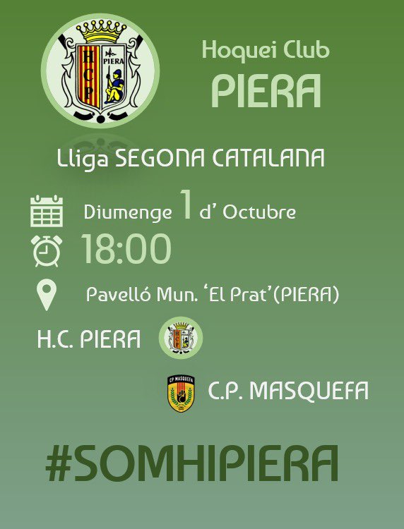 Hoquei Club Piera (@hcpiera) on Twitter photo 