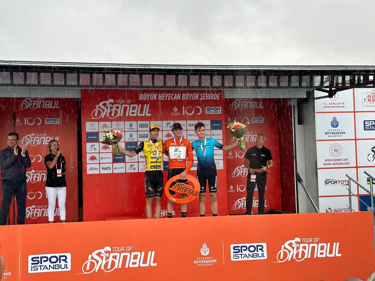 🚴 Tour Of İstanbul sona erdi. 🚴

 📌Genel Klasman Kazananları 

🚴Gustav Wang - Restaurant Suri–Carl Ras

🚴Gianni Marchand - Tarteletto–Isorex

🚴Nikolas Vinokurov - Astana Qazaqstan Development Team

<a href="/ibbsporistanbul/">Spor İstanbul</a>