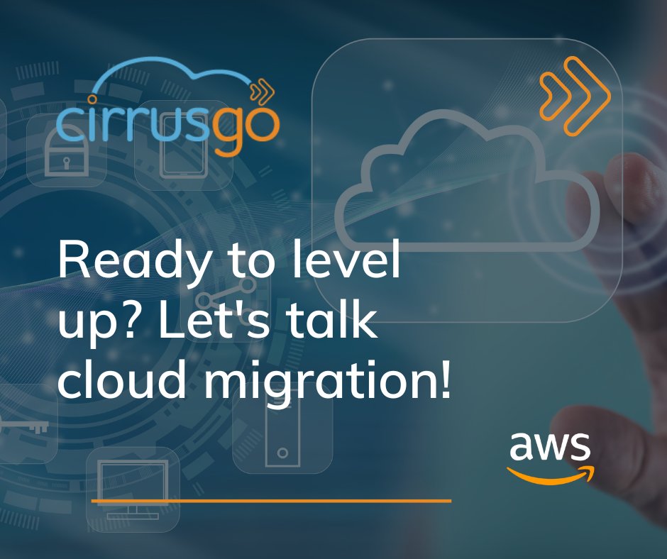 cirrusgo's tweet photo. Migrate your workloads to Amazon Web Services #AWS & unlock new opportunities for innovation. From integration with 200+ native services, to faster time to value for customers, AWS sets you up for success.
#cirrusgo #CloudBenefits #CloudMigration #TrustedPartner https://t.co/MoK7DVyv1f