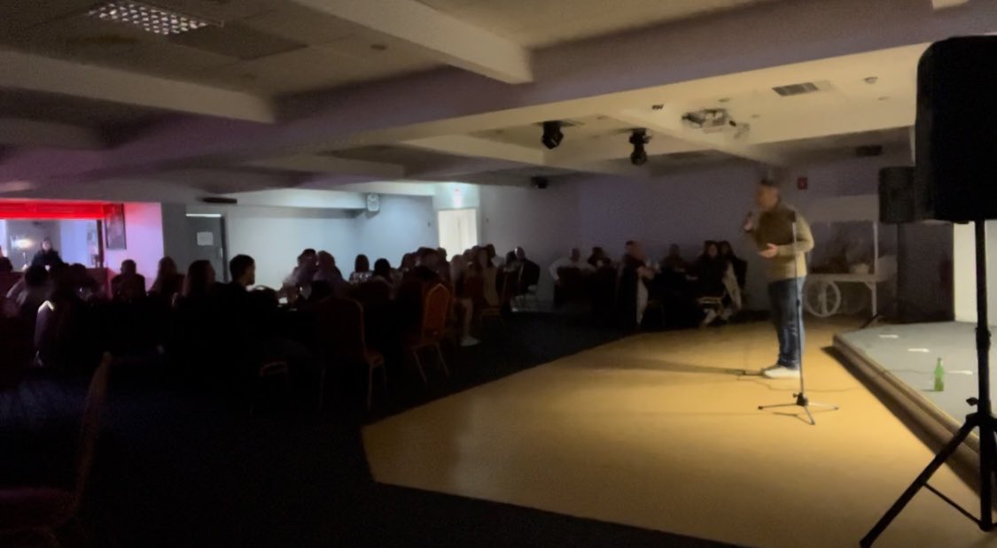 Had a lot of fun performing the opening 20 min set at Blackwood RFC’s comedy night. #standupcomedy #comedy #standup