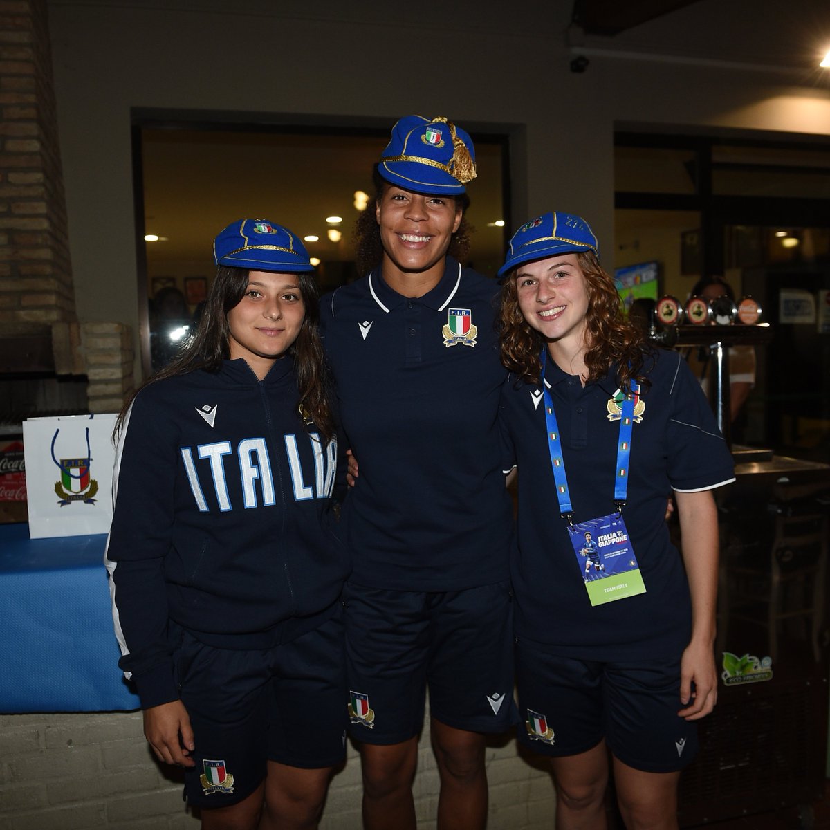 Federugby's tweet photo. 3⃣ esordi = 3⃣ nuove Azzurre nella famiglia di #Italdonne 💙

👏 𝘽𝙚𝙣𝙫𝙚𝙣𝙪𝙩𝙚

Giulia #Cavina 2⃣1⃣3⃣
Gaia #Buso 2⃣1⃣4⃣
Sofia #Rolfi 2⃣1⃣5⃣

#insieme #rugbypassioneitaliana https://t.co/cULToRLsvd