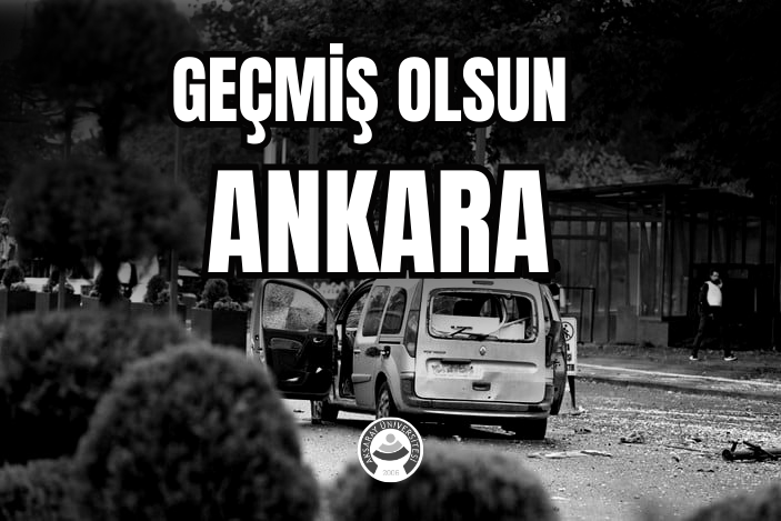 Geçmiş Olsun Türkiye 🇹🇷

Ankara’da hain terörist unsurların bombalı saldırı girişiminde yaralanan emniyet mensuplarımıza Allah’tan acil şifalar diliyor, birlik ve beraberliğimize kasteden terörü lanetliyoruz.  <a href="/profalpayaribas/">Prof. Dr. Alpay Arıbaş</a> 

#Ankara #Aksaray #AksarayÜniversitesi #ASÜ