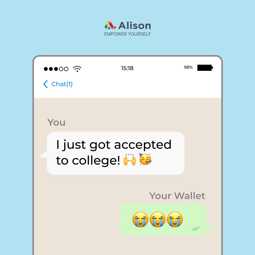 Alison_Learning's tweet image. Gaining more knowledge and learning new skills can be free - and with #Alison, it is. 

➡️ Sign up and get access to 4,000+ free online courses - ow.ly/ygAU50PR1mm. 

#CollegeDegree #StudentDebt #BreakTheBank #FreeSkills #LearnForFree #FreeOnlineCourses #EmpowerYourself