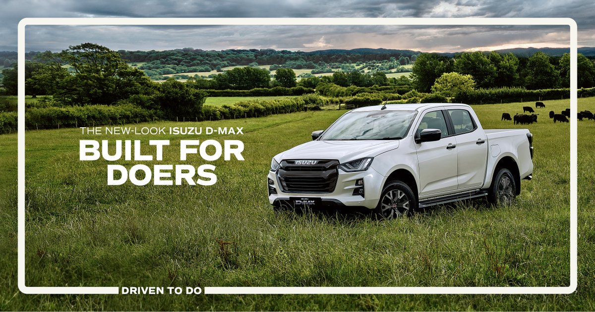 That’s the multi-award-winning Isuzu D-Max. With a 3.5-tonne towing capacity, 1.1 tonne payload, trailer sway control, hill start assist and descent control, it’s the pick-up as driven to do as you are.