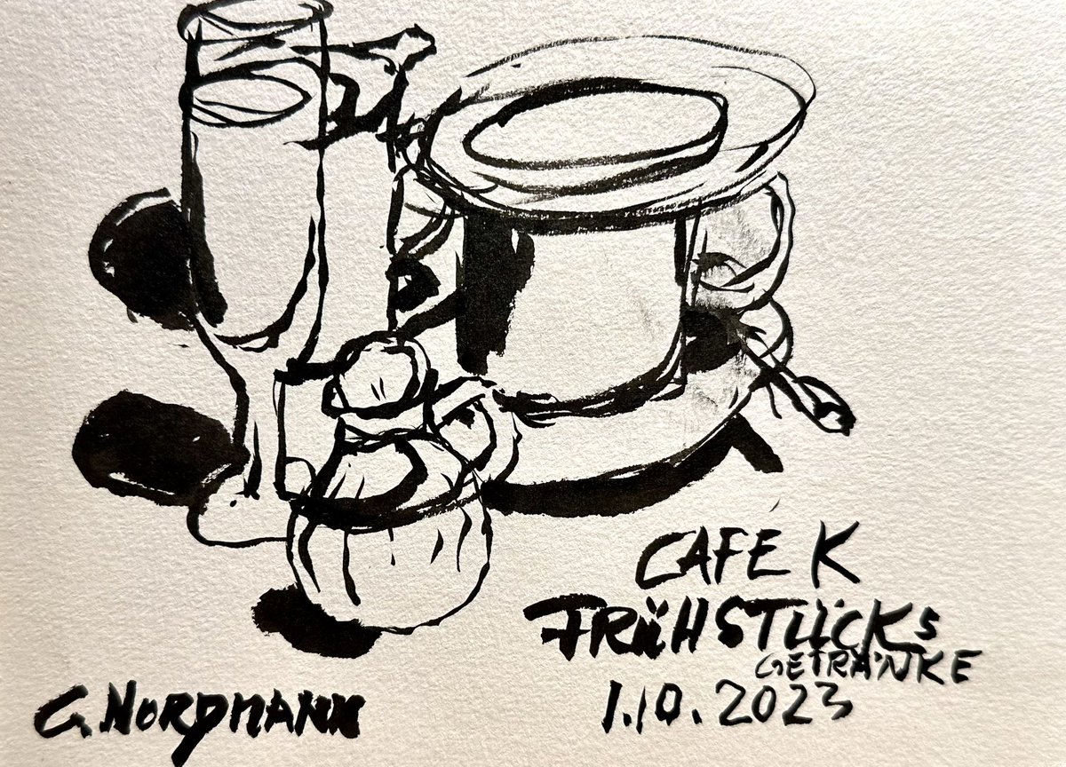 Inktober-die Challenge jeden Tag ein kleines Bild mit Tinte zu malen. Da mach ich doch gleich mal mit. Wer ist noch dabei? # inktober2023