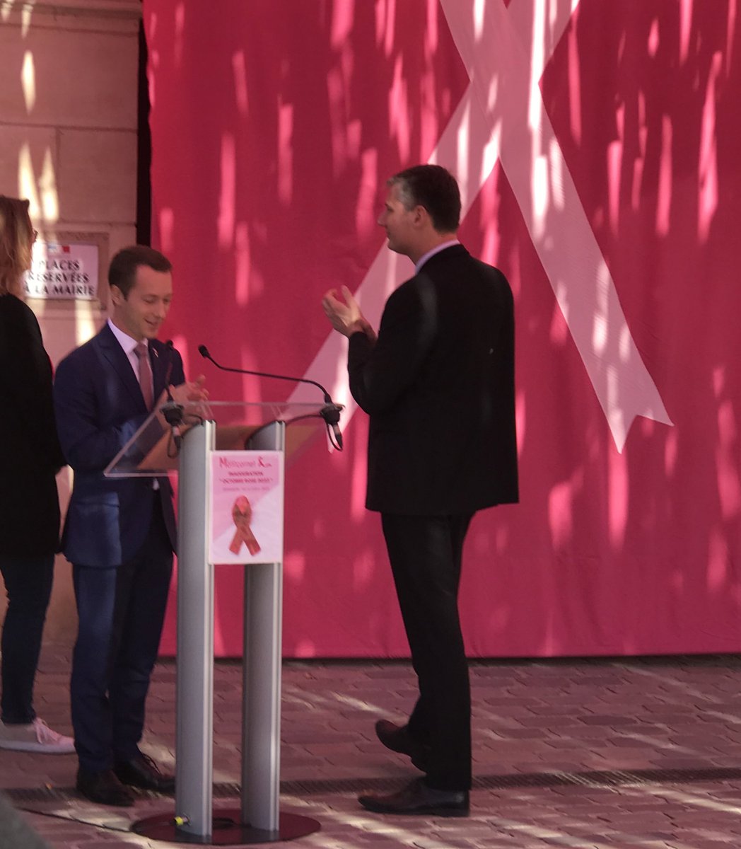 THennequin02's tweet photo. Top départ du mois #OctobreRose à @VilleMontcornet, qui a pour thème cette année « Le Ruban Rose », en présence de Benoît READY, Sous-Préfet de l’Aisne @Prefet02. Avec l’État, rassemblons tous les acteurs pour enrayer le cancer du sein ! 🎀 https://t.co/eSOBZ57anK