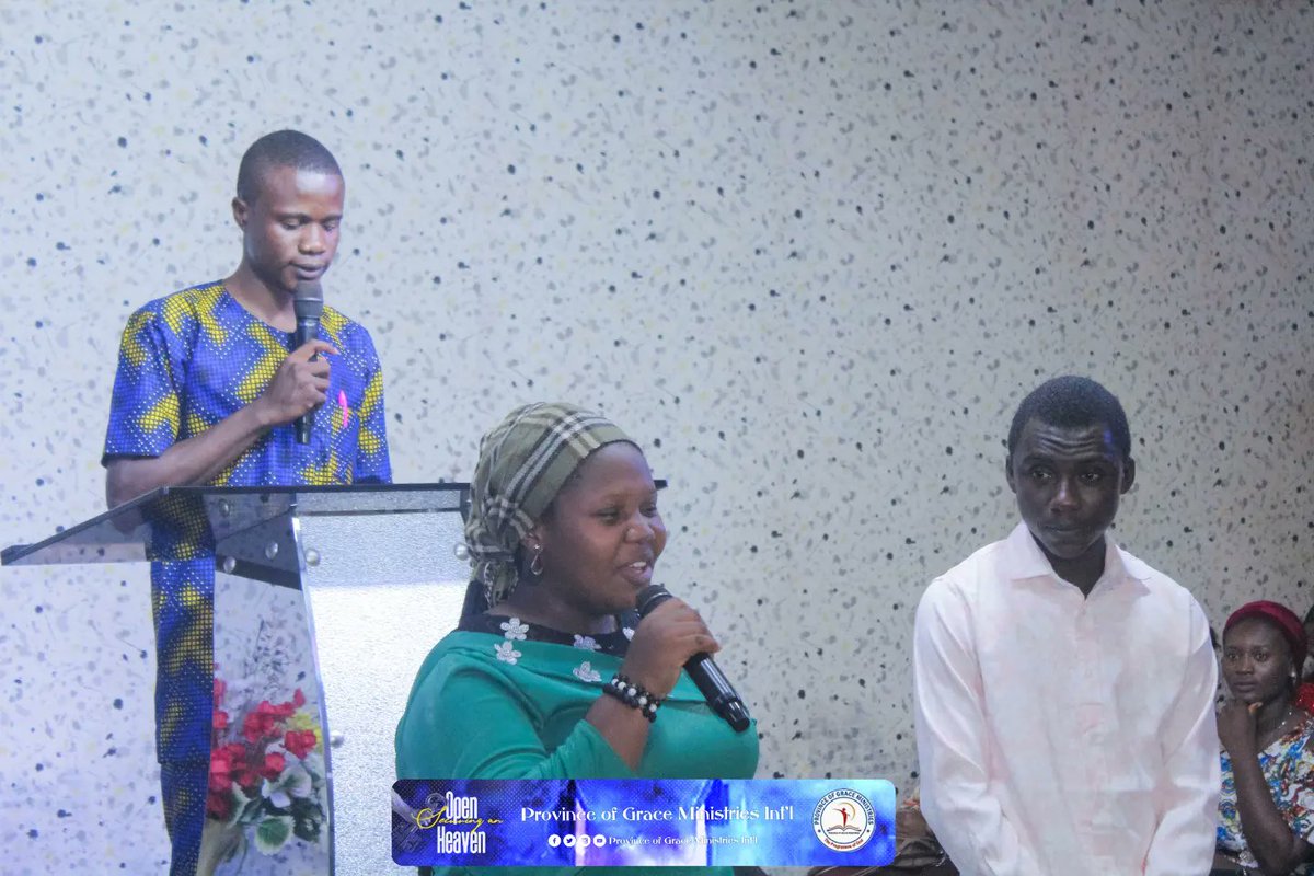 provinceofgrace's tweet photo. With thanksgiving in our lips, we thank the Almighty for a successful project defense, open doors and deliverance from sickness.
FIRST SERVICE || TESTIMONY SESSION π.
#provinceofgraceministries #JesusOnly #FirstService
#openheaven #securinganopenheaven #TestimonySession https://t.co/AIt3cEb8Vj