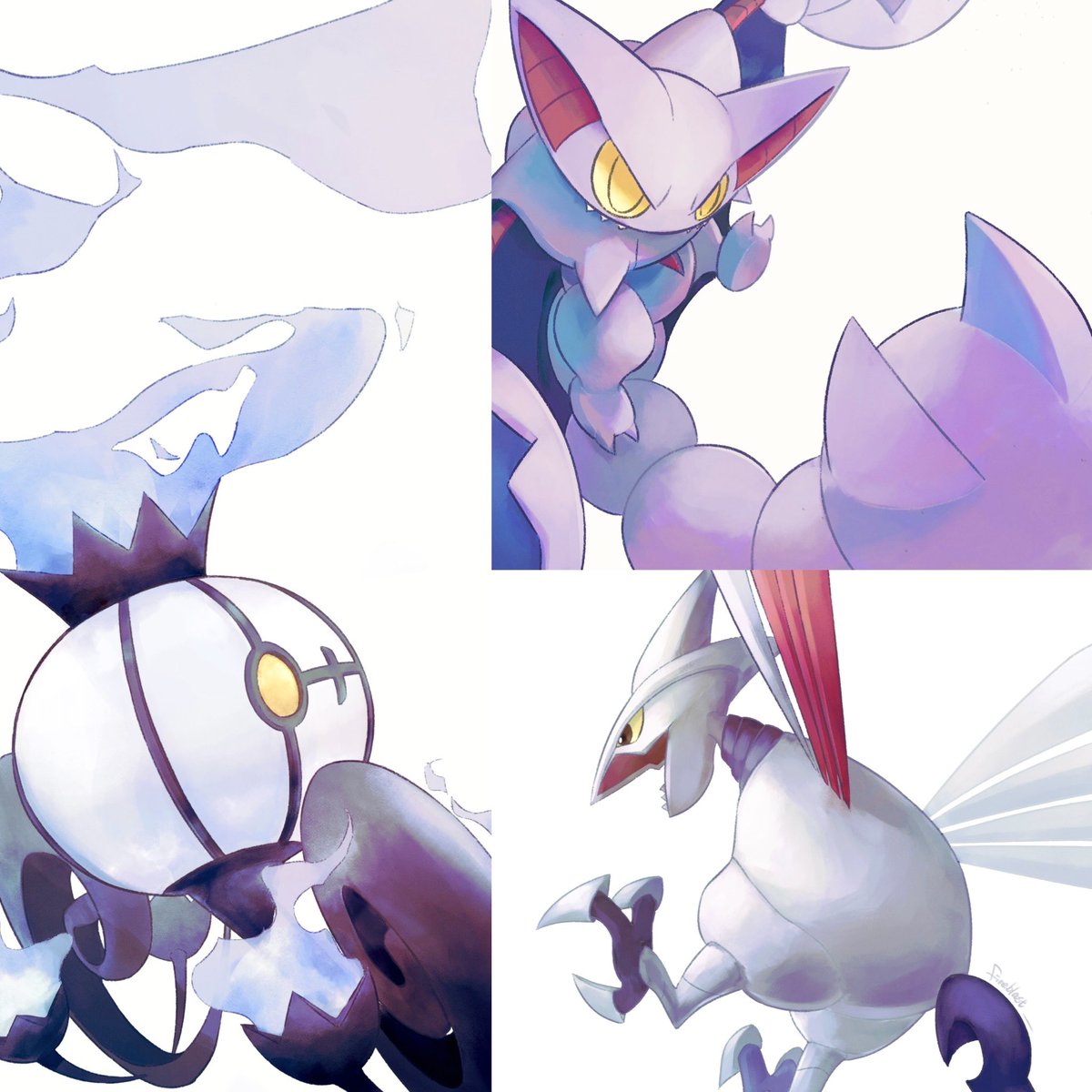 Chandelure
Gliscor
Skarmory