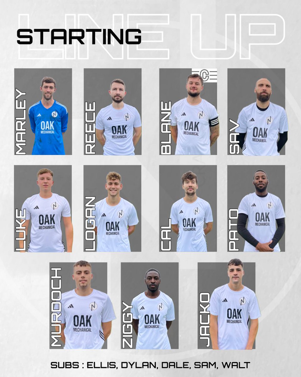 Delayed kick off.. here’s our starting line-up ✅