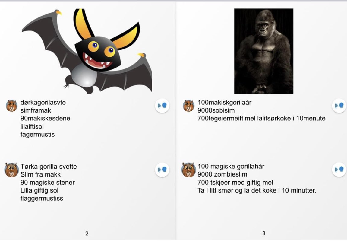 Kreativ bruk av digitale læremidler! 

Vi har STOR glede av å bruke skriveprogram når vi skriver tekster. Alle mestrer. Alle får like fint resultat! Og ikke minst: Alle skriver av hjertens lyst❤️
Bilder fra skriveopplegget: GURI og GUMLA
Sjekk ut: facebook.com/BokstavMari