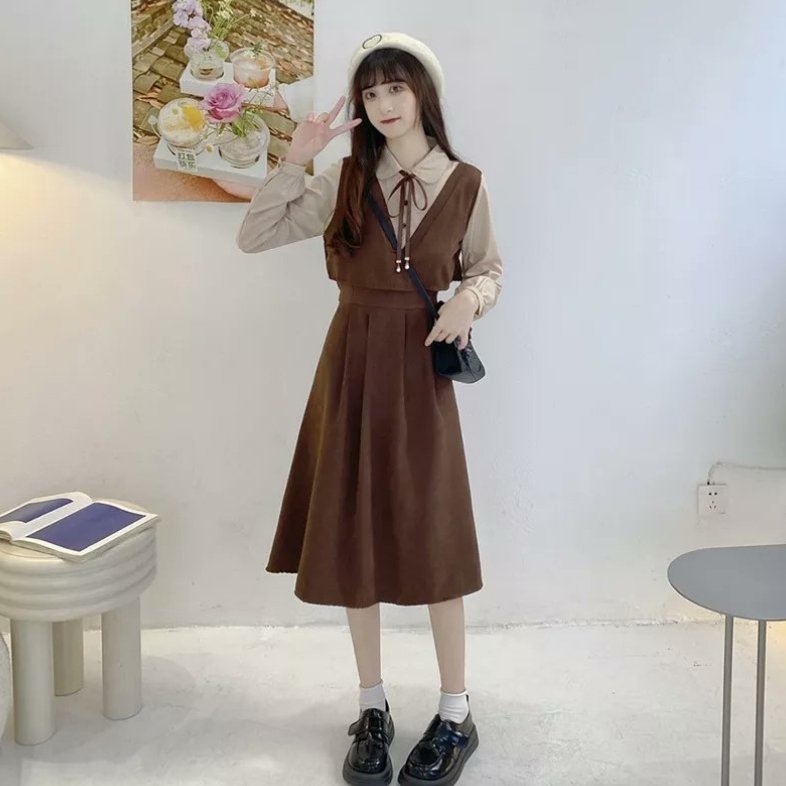 Pretty brown dress 🌷a thread🌷 - Thread from arin @blytun - Rattibha
