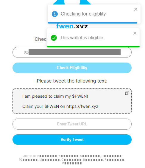 fwenxyz's tweet photo. https://t.co/JDNj75ul5s SNAPSHOT COMPLETE 📸

CLAIM YOUR $FWEN ON https://t.co/bWs56MdgcE 🐧 https://t.co/OLF99i7dk5