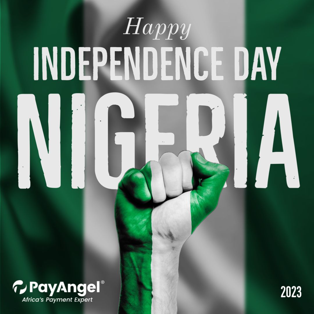 PayAngelMoney's tweet photo. Celebrating Nigeria's Independence Day🇳🇬🇳🇬!! Let's join our Nigerian brother's and sister's as they celebrate the spirit of freedom, resilience and progress together!🎉✊
#naijapride🇳🇬 
#independenceday 
#naijanodeycarrylast 
#PayAngel #PayAngelExperience #celebratingfreedom https://t.co/aXIp4urk06
