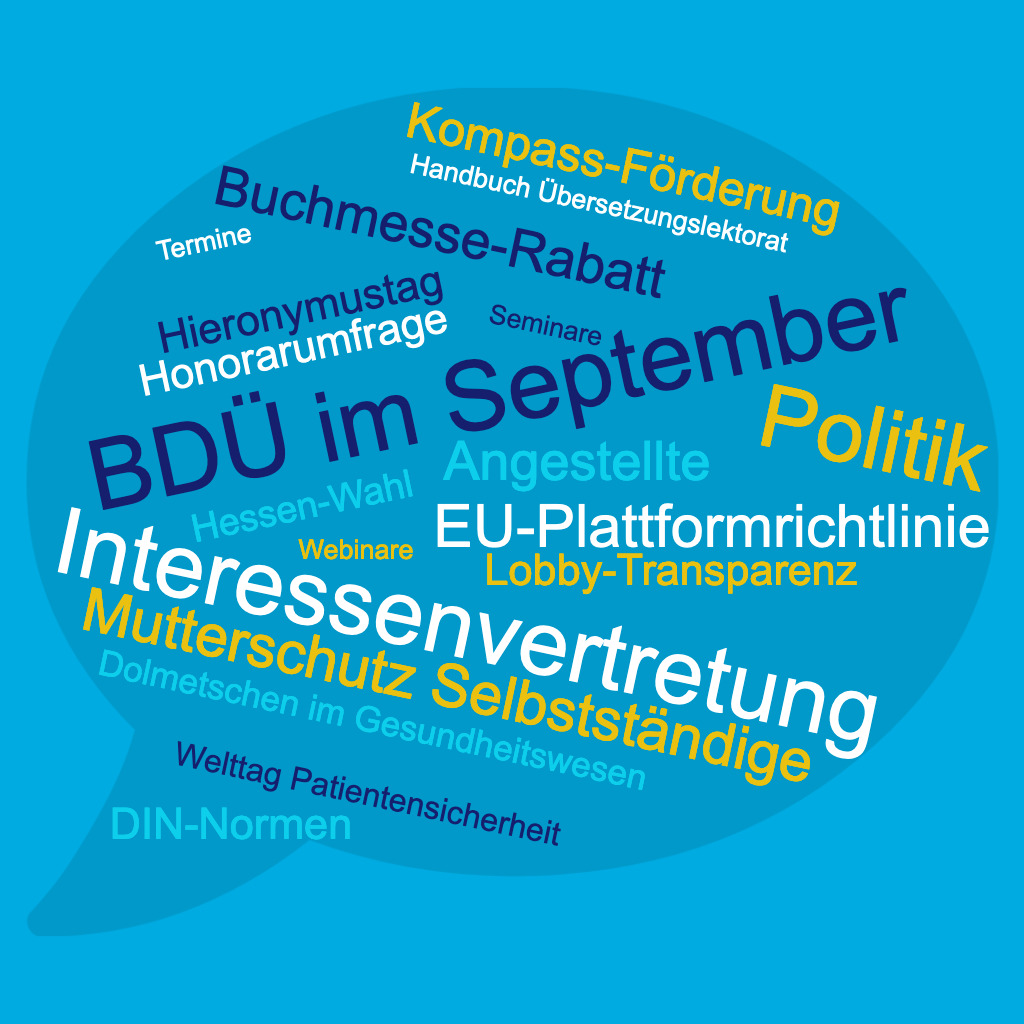 BDÜ Bundesverband d. Dolmetscher u. Übersetzer eV tweet media