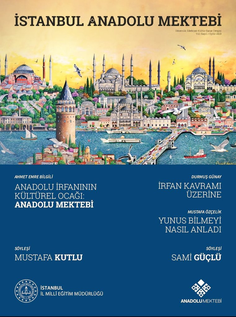 istanbulanmek's tweet photo. ♦️İstanbul Anadolu Mektebi
📝#istanbulanadolumektebi öğretmenlerimizn,öğrencilerimizn ve birbirinden kıymetli yazarlarımzın yazılarının bulunduğu dergimizin ilk sayısı çıktı
👇linkten ulaşabilirsiniz
https://t.co/qSI7stpkgj
@Yusuf__Tekin
@MucahitYentur 
@AkhanMustafa 
@aebilgili https://t.co/VuK6wQitud