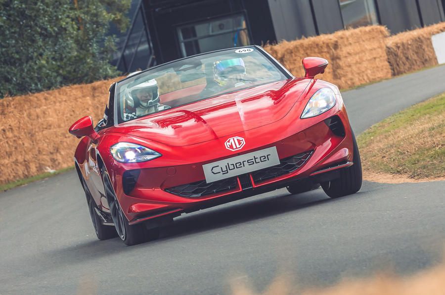 CarReward's tweet image. A new MG Roadster for £55k? The Cyberster is the first all-new sports roadster to carry the iconic octagonal MG badge since the MG F in 1995. #MGCyberster #MG #GoodwoodFestivalOfSpeed

buff.ly/3RHKDxJ