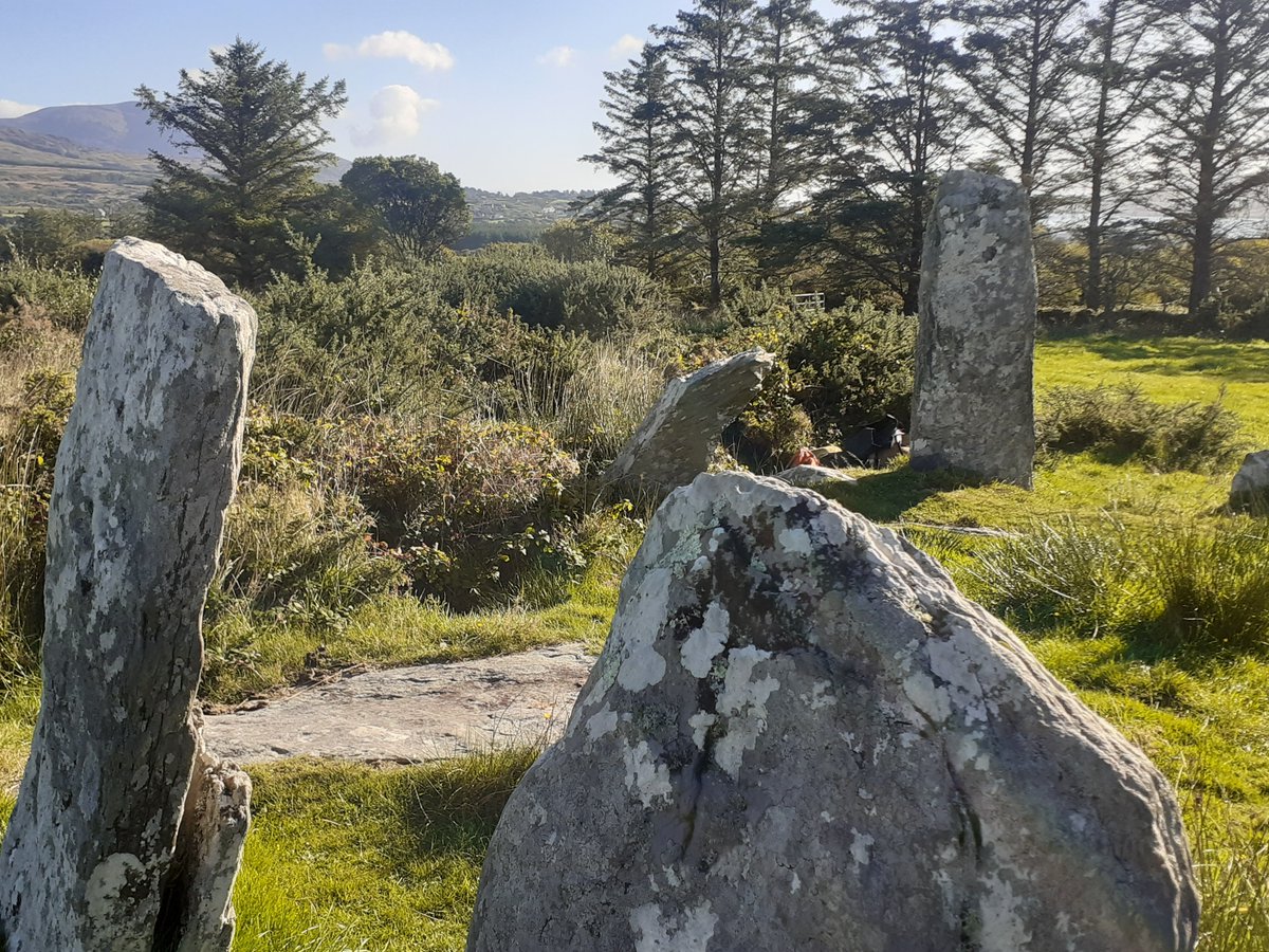 Derreenataggart stone circle, near Castletownbere, Cork #standingstonesunday