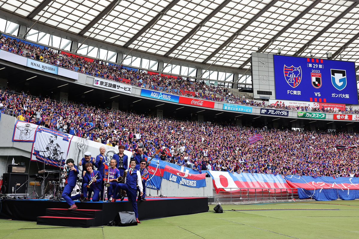 fctokyoofficial's tweet photo. 🔵🔴
#25thAnnivFCT 

#東京スカパラダイスオーケストラ のみなさん、最高のLIVEをありがとうございました!!🙌🙌🔵🔴

あの雰囲気、本当に凄かったです!!
最高でした!!😆🔵🔴

＼🎷✨スカパラ トーキョー!!✨🎸🔵🔴／

@tokyoskaj 
#fctokyo #tokyo https://t.co/Xxgrabxdgm