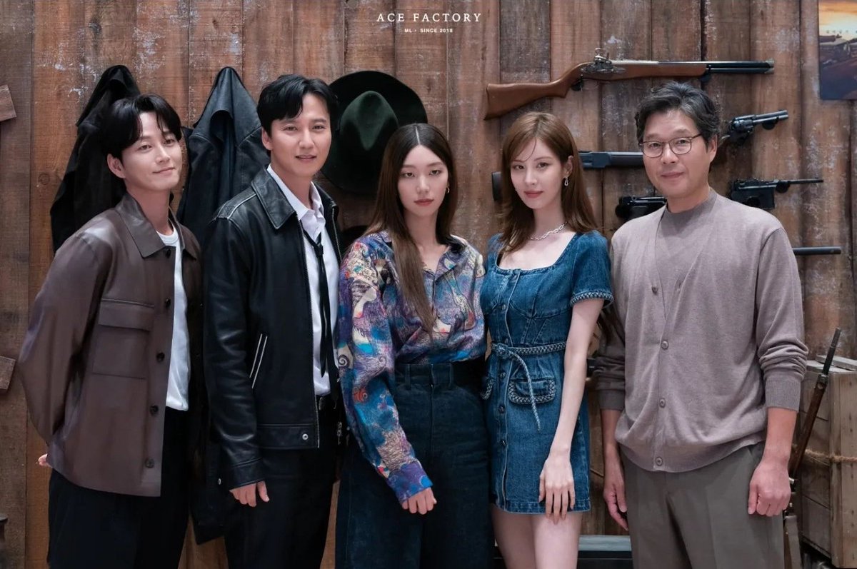 Kim Namgil, Seohyun, Yoo Jaemyung, Lee Hyunwook and Lee Hojung from Ace Factory Naver Blog

Miss them so much🥹

#SongoftheBandits #도적_칼의소리